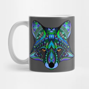 Fox Tribe Geometric Tribal Foxy Sassy Mug